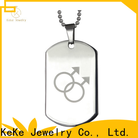 Keke Jewelry Wholesale alphabet pendant silver suppliers for girls