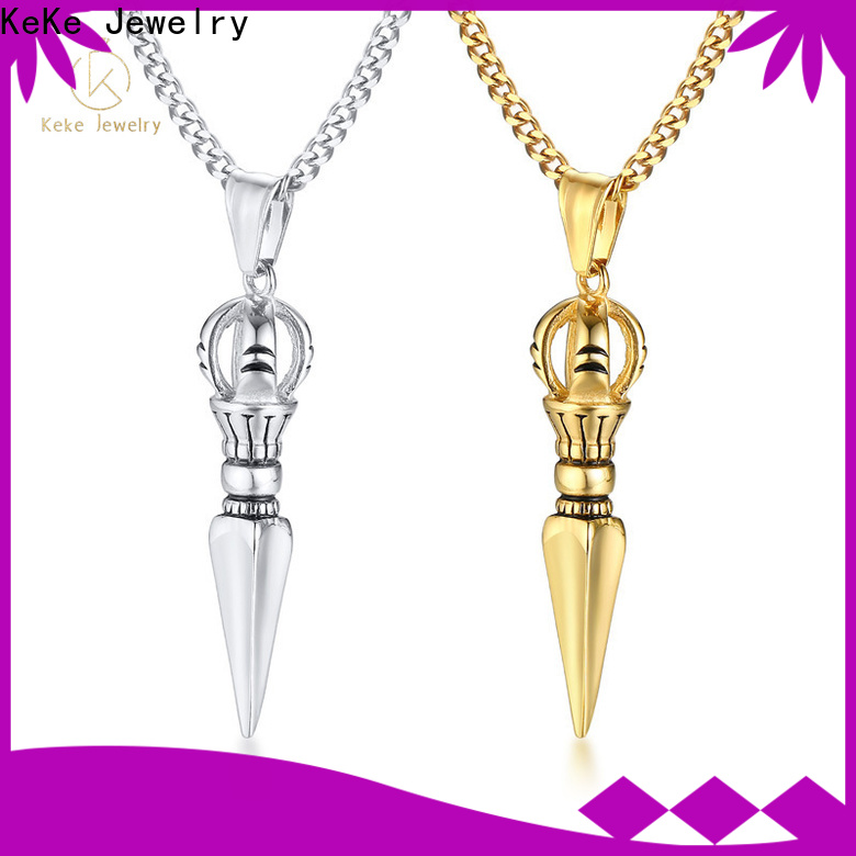 Custom couple pendant silver company for women