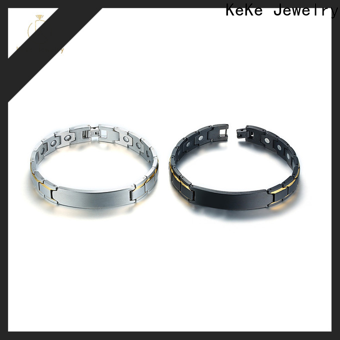 Keke Jewelry Top handmade mens silver bracelets company for lady