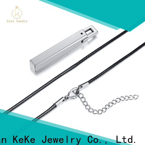 Keke Jewelry mens tungsten chain necklace