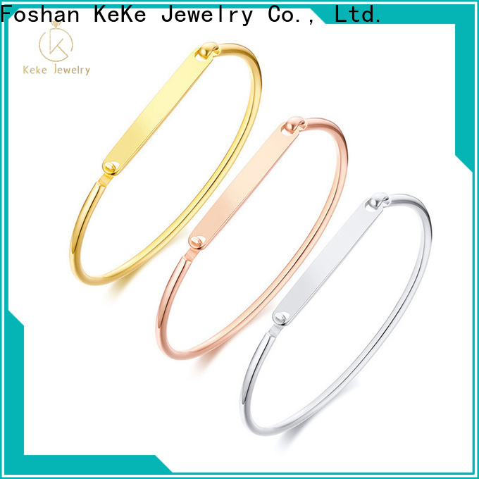 Keke Jewelry New silver sister bracelet factory for men