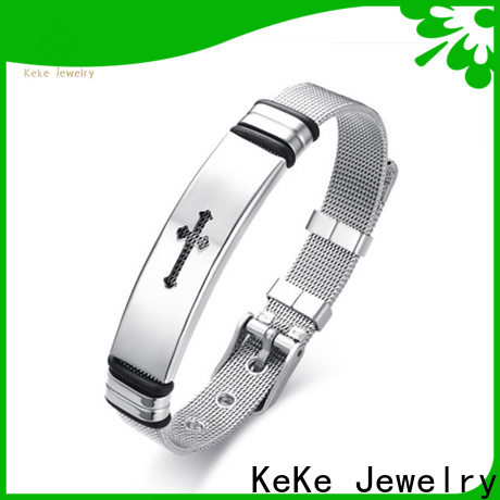 Keke Jewelry pure silver bracelet for men manufacturers for women