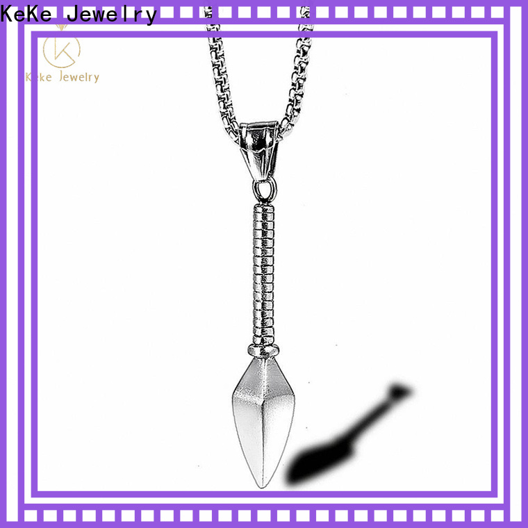 Keke Jewelry Wholesale silver anchor pendant company for women