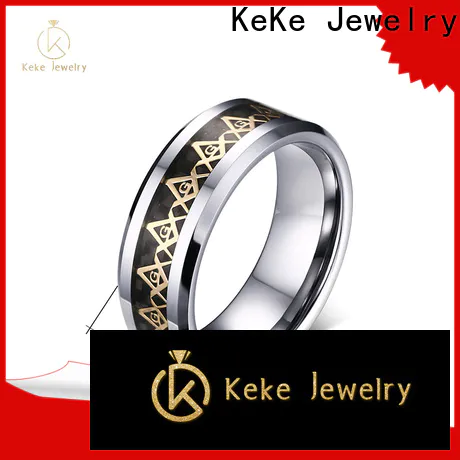 Keke Jewelry tungsten engagement ring manufacturers for girls