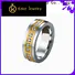 Keke Jewelry gold tungsten rings supply for girls