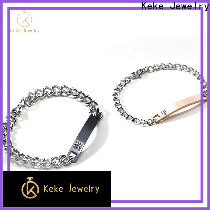 Keke Jewelry Top antique silver charm bracelet for business for women