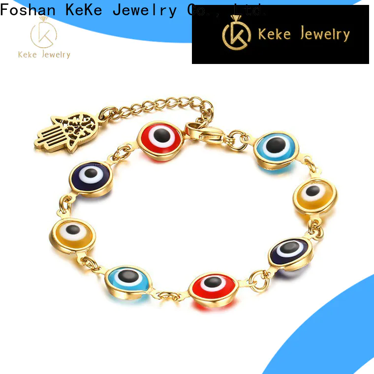 Keke Jewelry Wholesale silver medical alert bracelets supply for lady