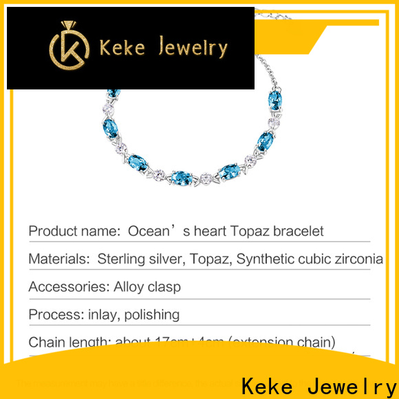Keke Jewelry Best ladies silver bangle manufacturers for lady