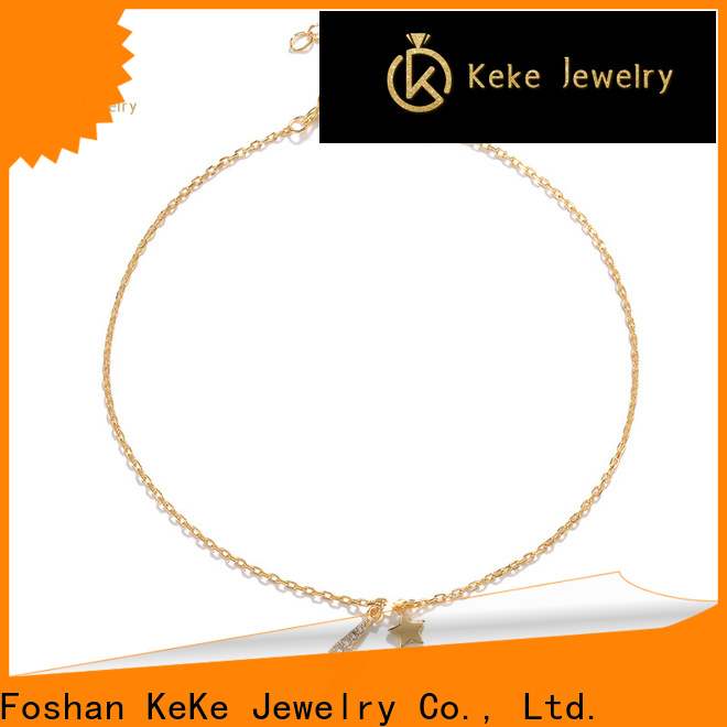 Keke Jewelry Custom silver anklet for business for women