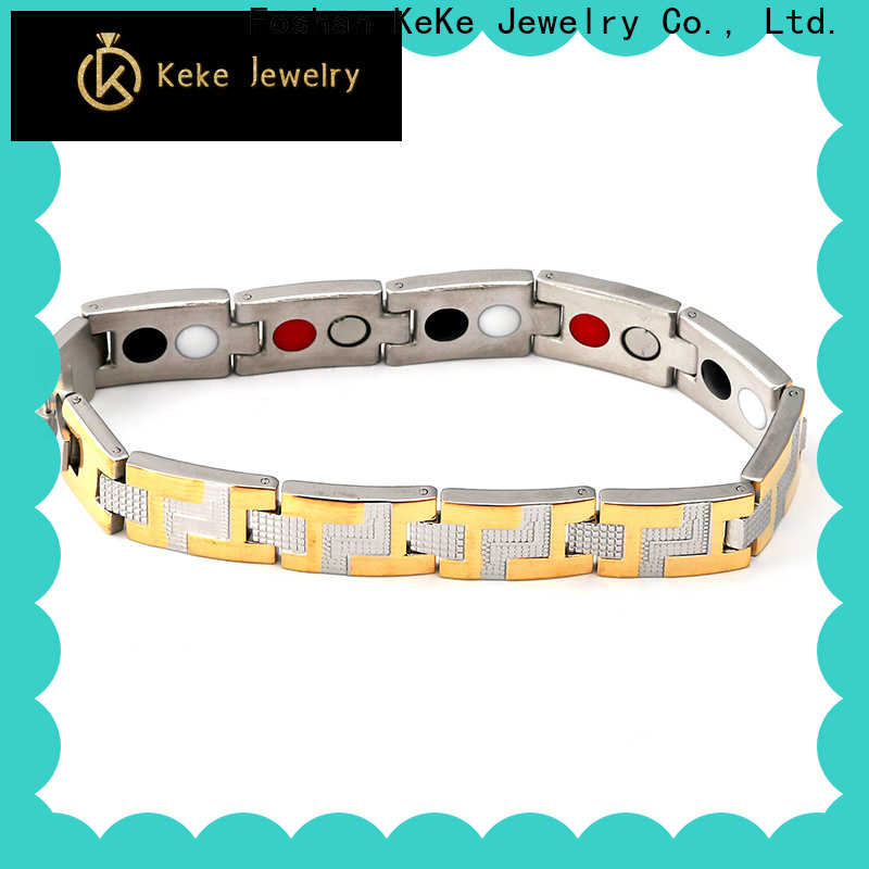 High-quality mens sterling silver bracelets for business for women