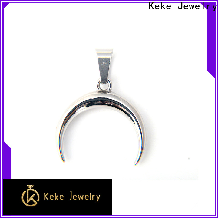 Keke Jewelry Latest silver chain with diamond pendant manufacturers for lady