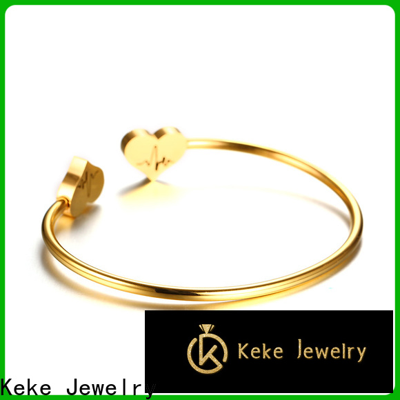 Keke Jewelry Wholesale sterling silver engraved bracelet manufacturers for lady