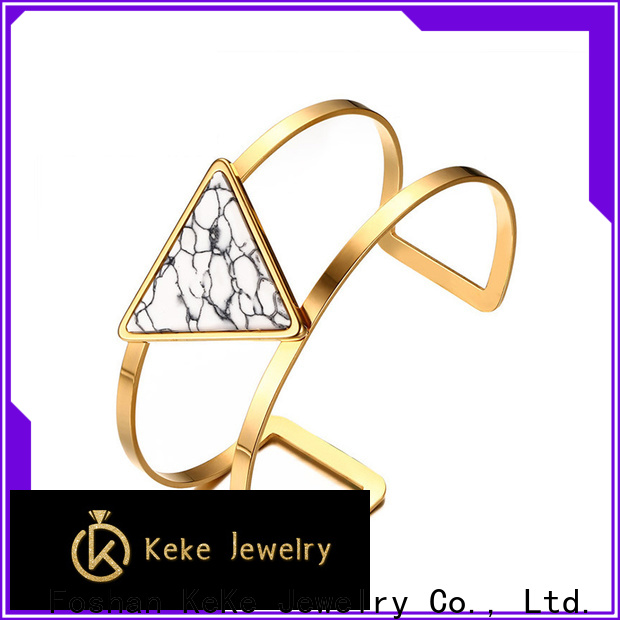 Keke Jewelry Wholesale wholesale silver bangle bracelets for business for girls