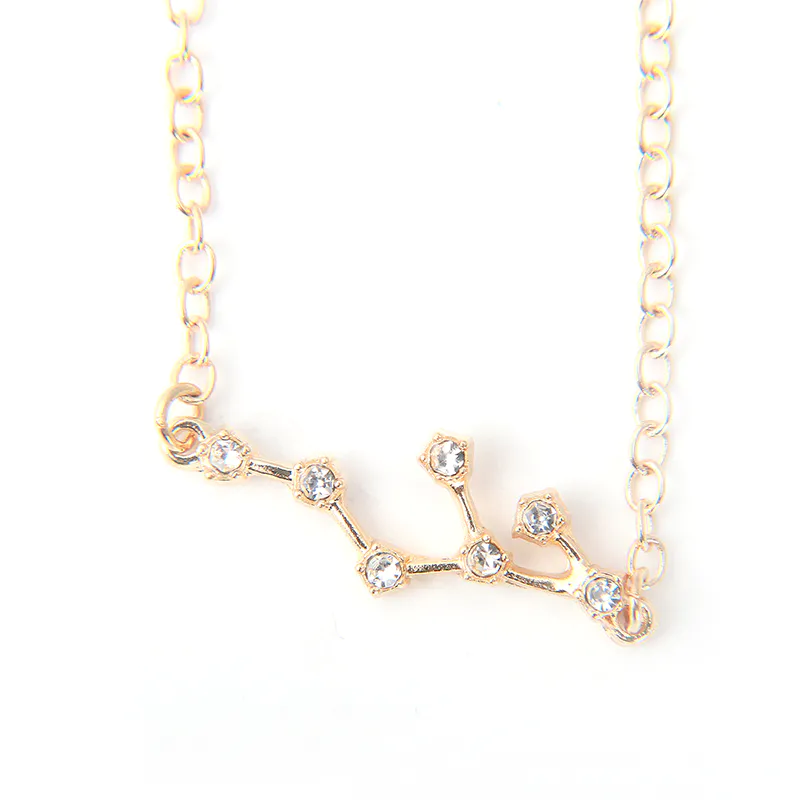Custom Fashion Stainless Steel Personalized Gemstone Zircon Women's Necklace