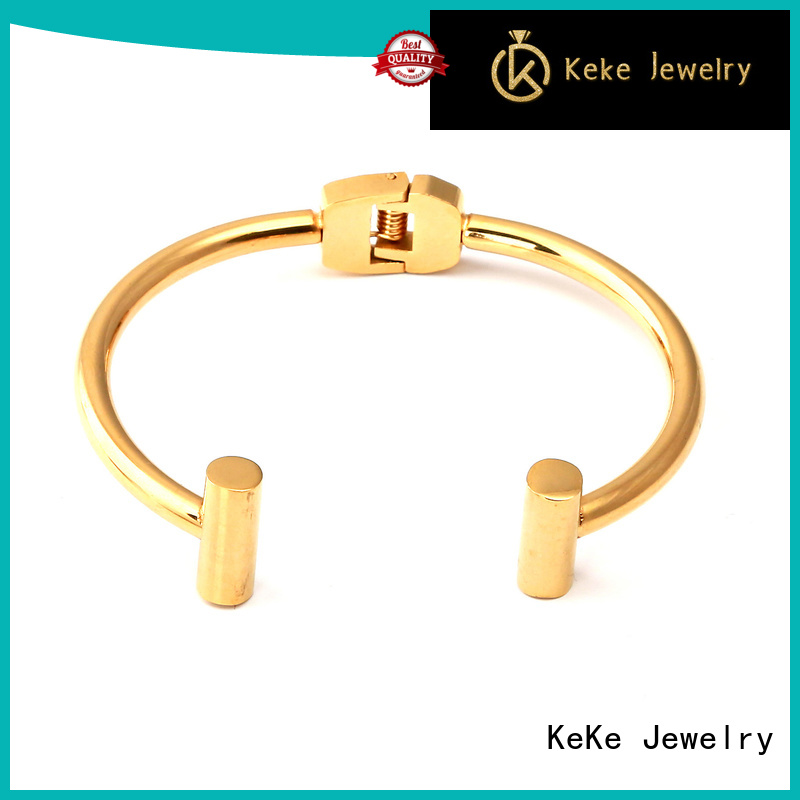 KeKe High quality clasp bangle bracelets directly sale for Dress collocation