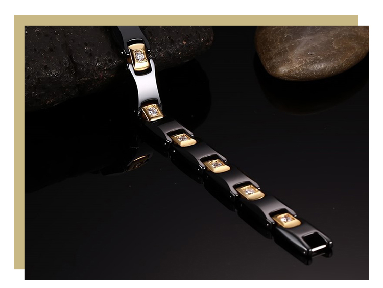 Keke Jewelry plain silver bracelet for business for men