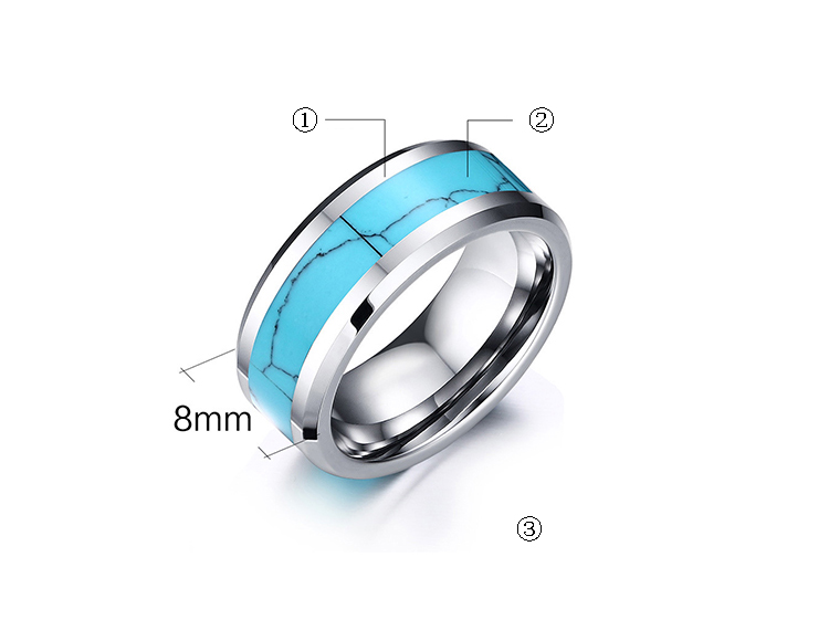 Keke Jewelry Custom black tungsten carbide rings for business for lady