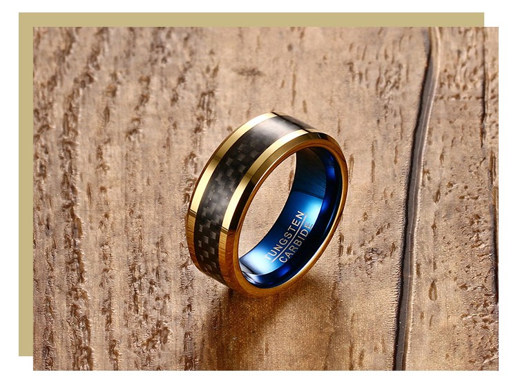 Keke Jewelry Best black tungsten rings manufacturers for men