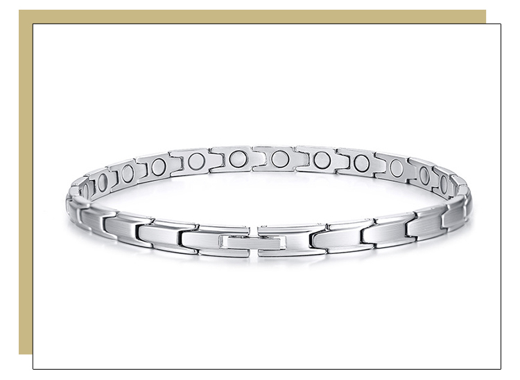 product-Simple Lady Magnetic Titanium Steel Bracelet Anklet SBRM-129-KeKe-img