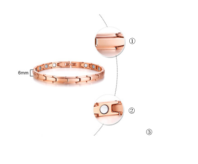product-KeKe-Supplier Wholesale Simple titanium steel magnetic ladies bracelet and anklet dual purpo