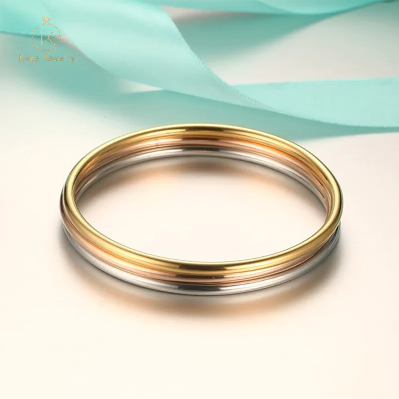 Fashion Jewelry 304 Stainless Steel Rose Gold/steel Bracelet B-108