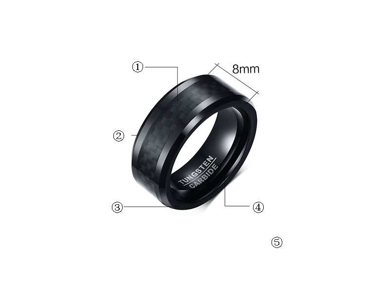 Latest mens wedding rings tungsten for business for women