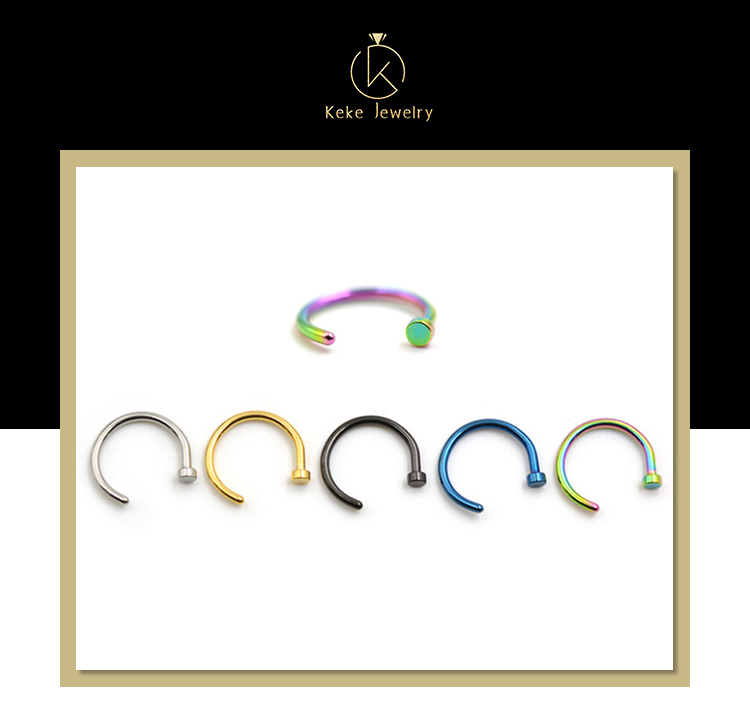 Keke Jewelry New stainless steel nipple jewelry company for women-1