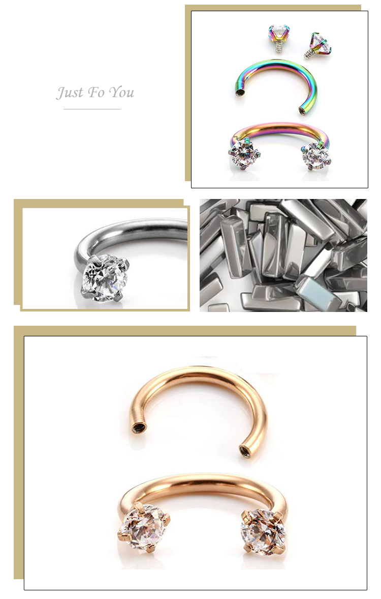 Keke Jewelry stainless steel piercing jewelry supply for women-3