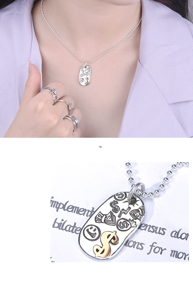 product-TN014 Personality sterling silver S925 women necklace-KeKe-img